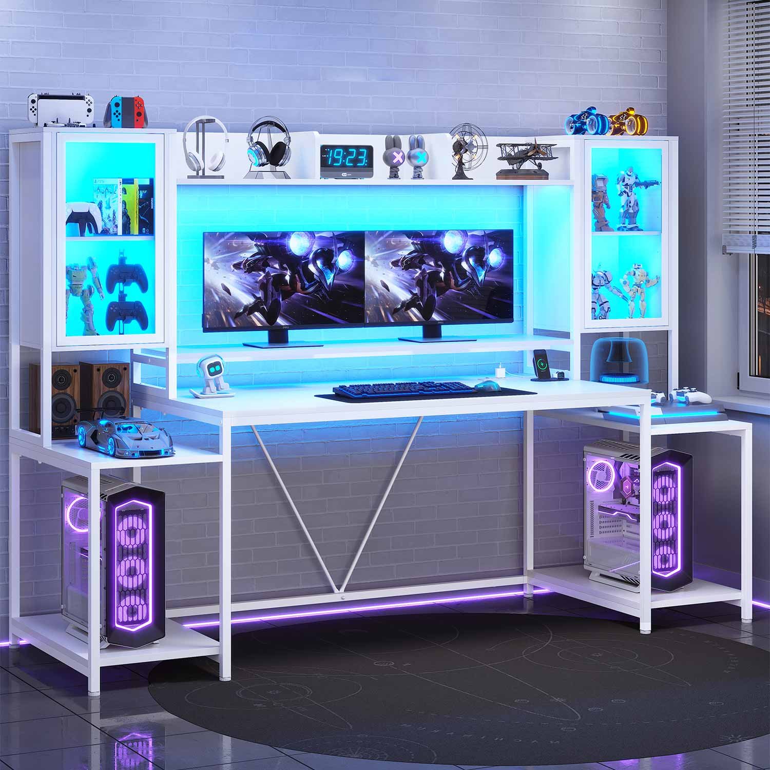 Evoke Lume Home Desk - Image 9