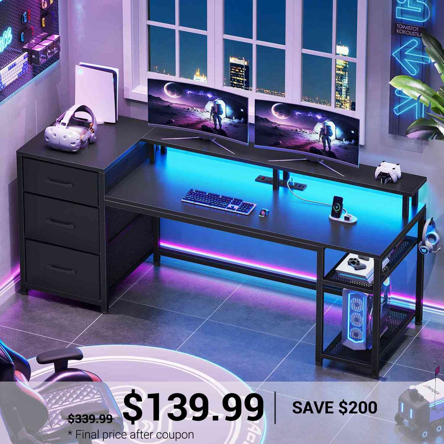 Evoke Prisma Home Desk - Image 2