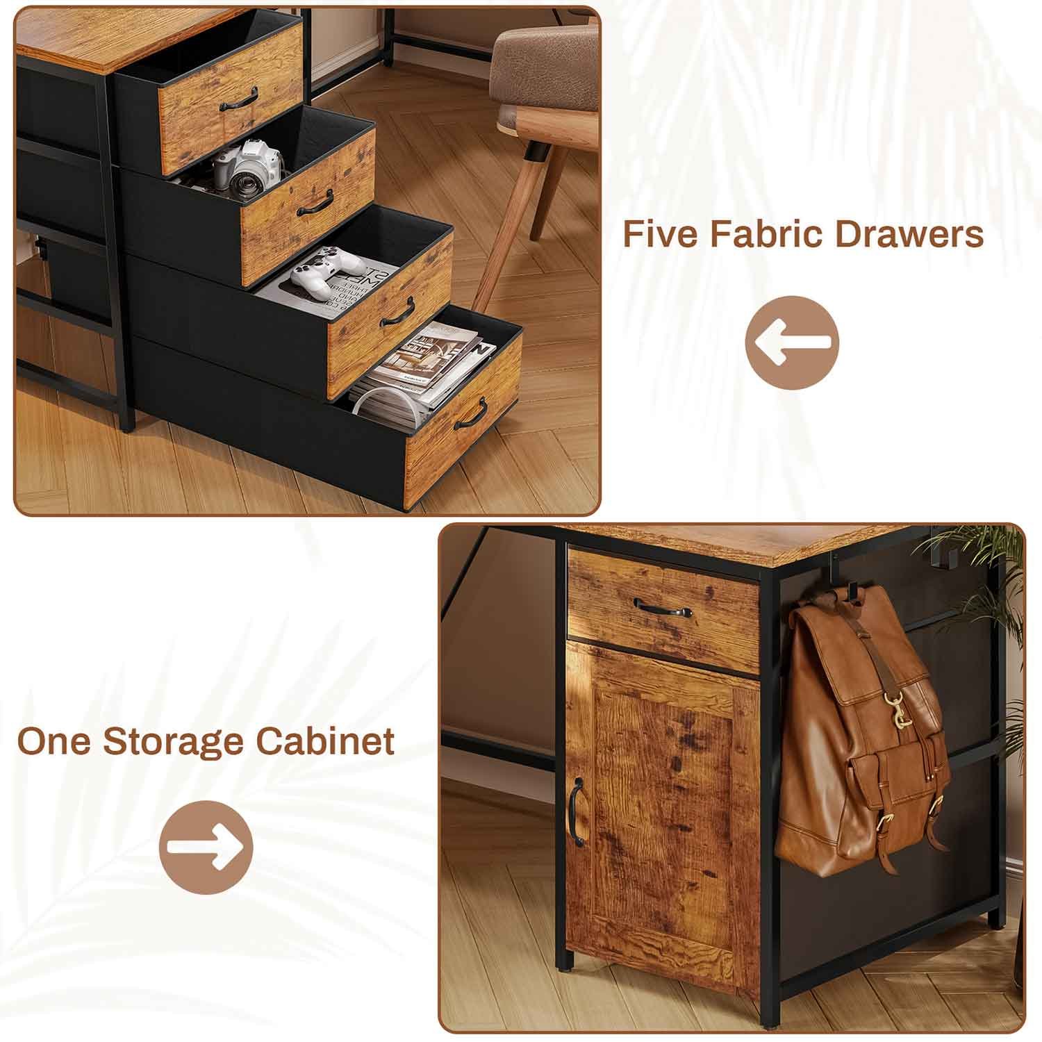 Evoke Nova L-Shape Desk - Image 16