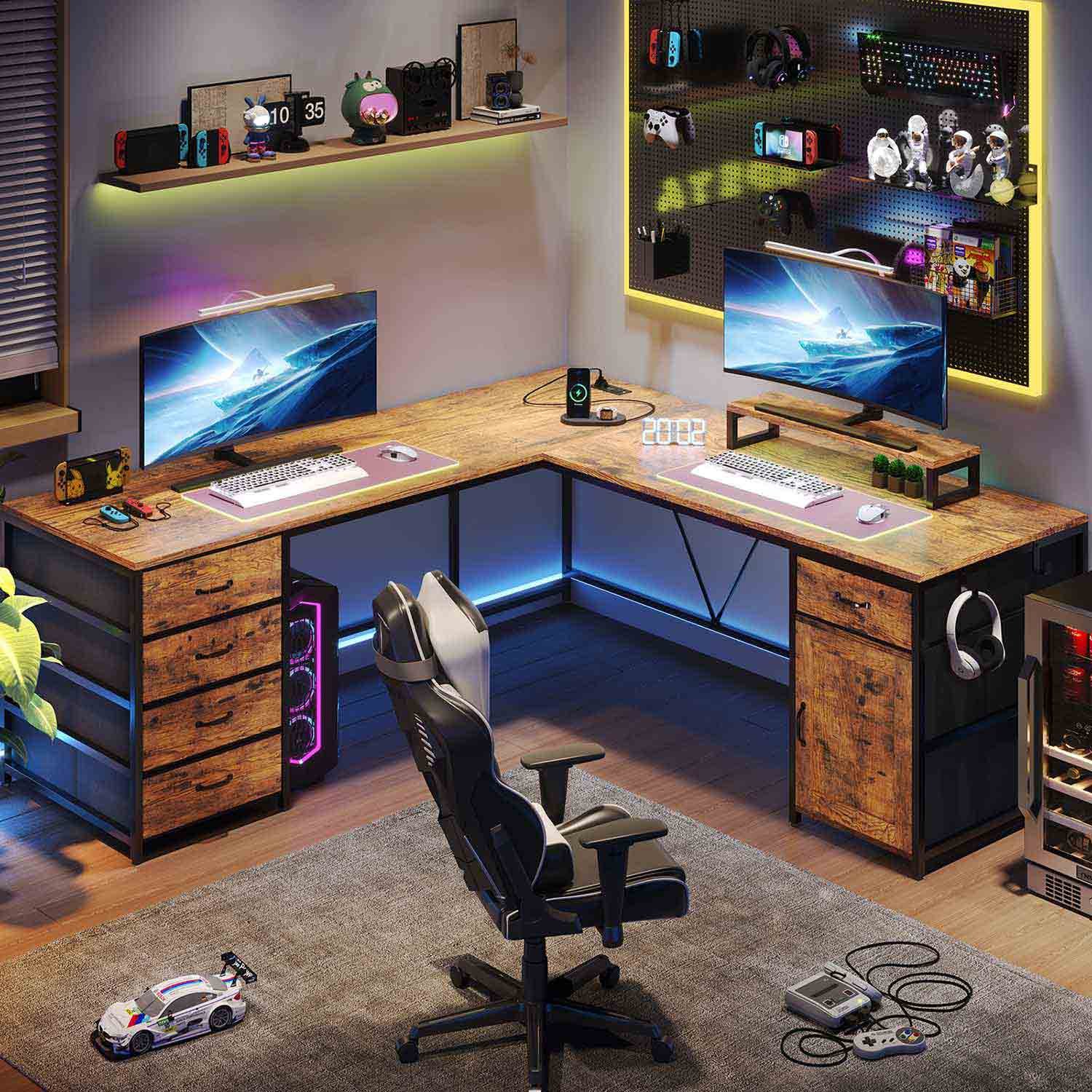 Evoke Nova L-Shape Desk - Image 17