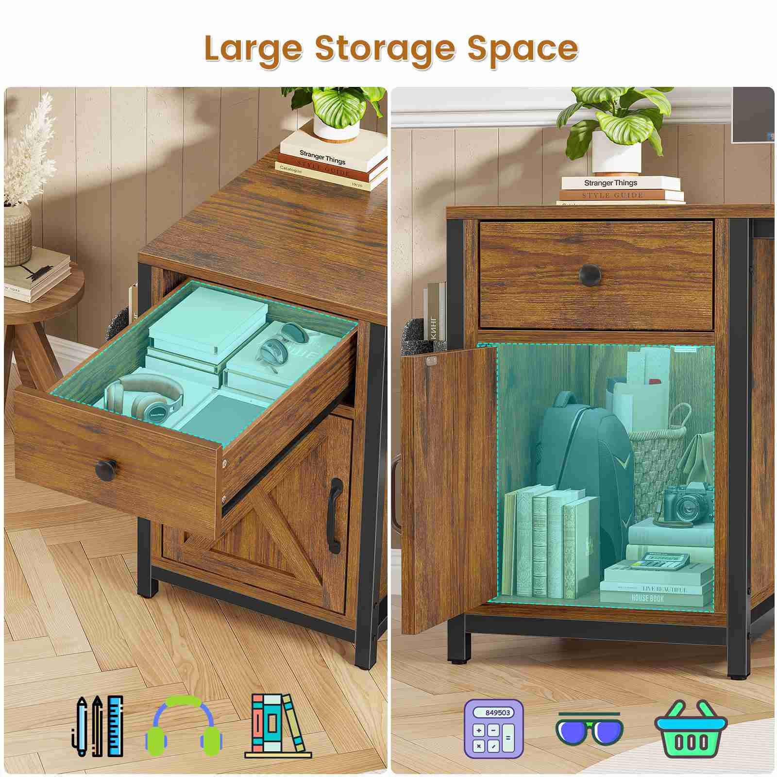 Evoke Solace L-Shaped Desk - Image 3