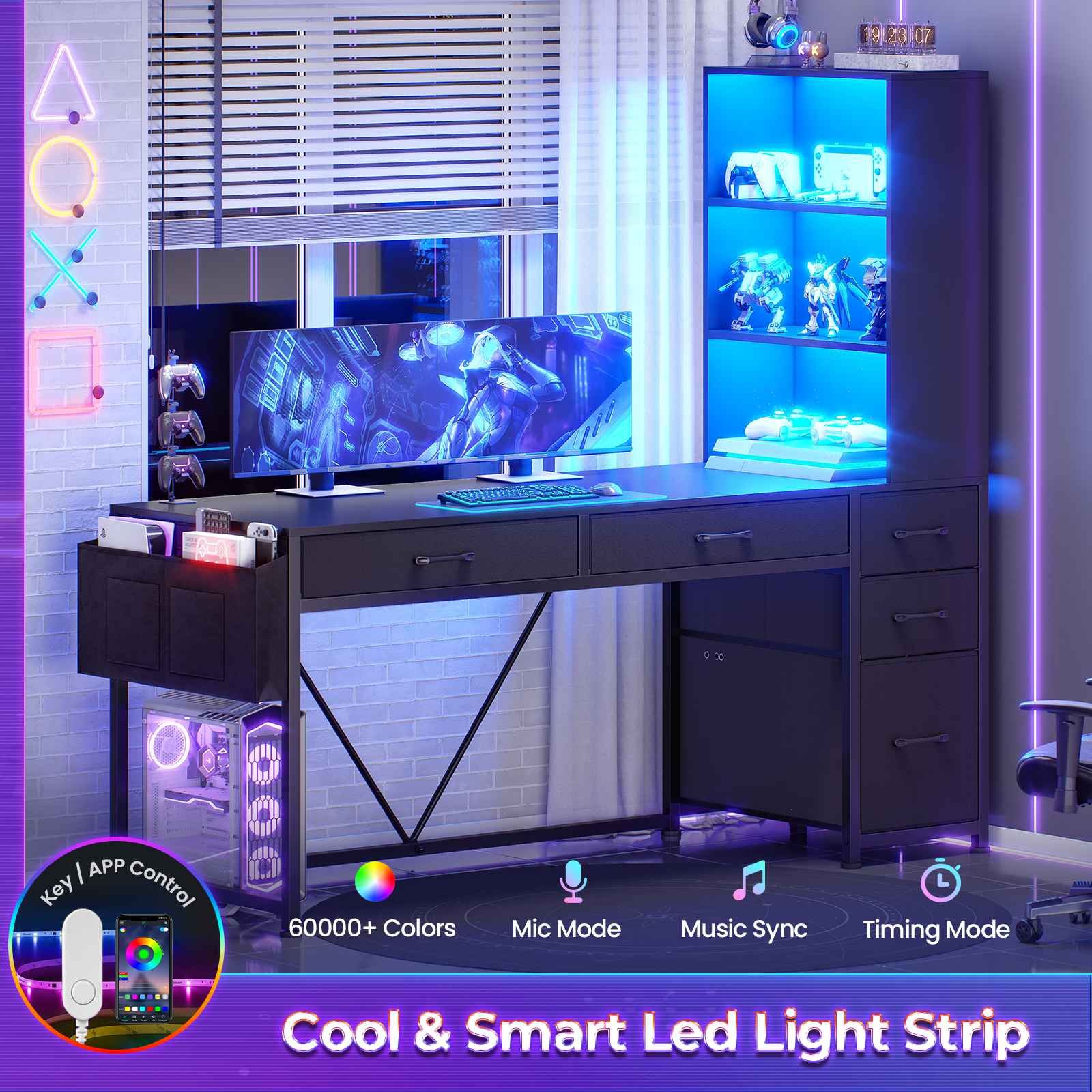 Evoke Vero L-Shaped Desk - Image 3