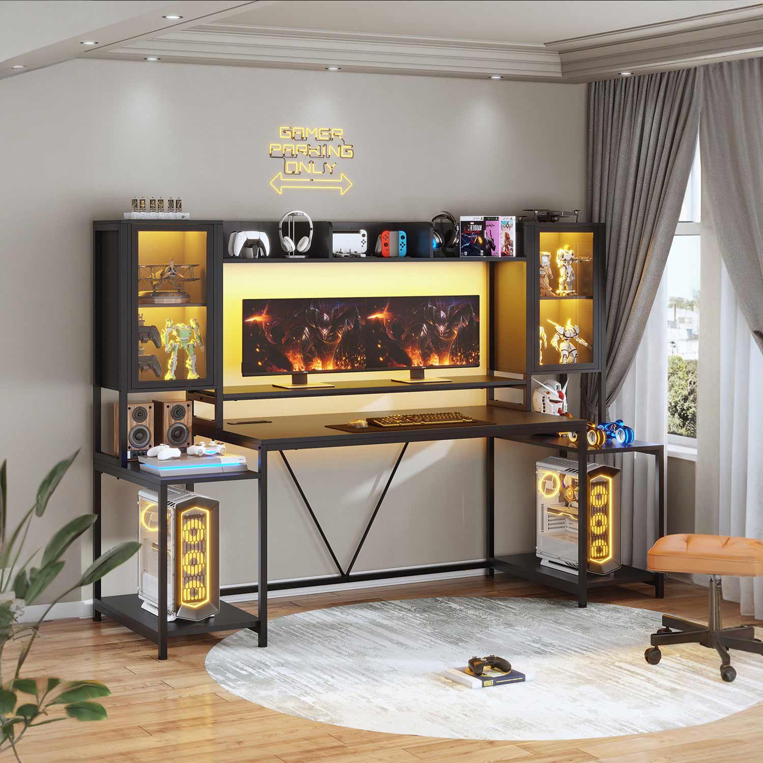 Evoke Lume Home Desk - Image 2