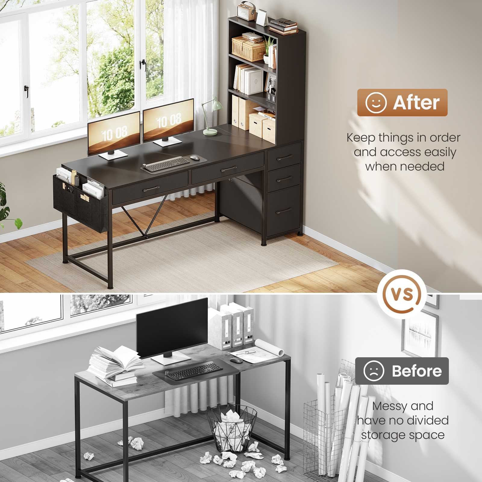 Evoke Vero L-Shaped Desk - Image 4