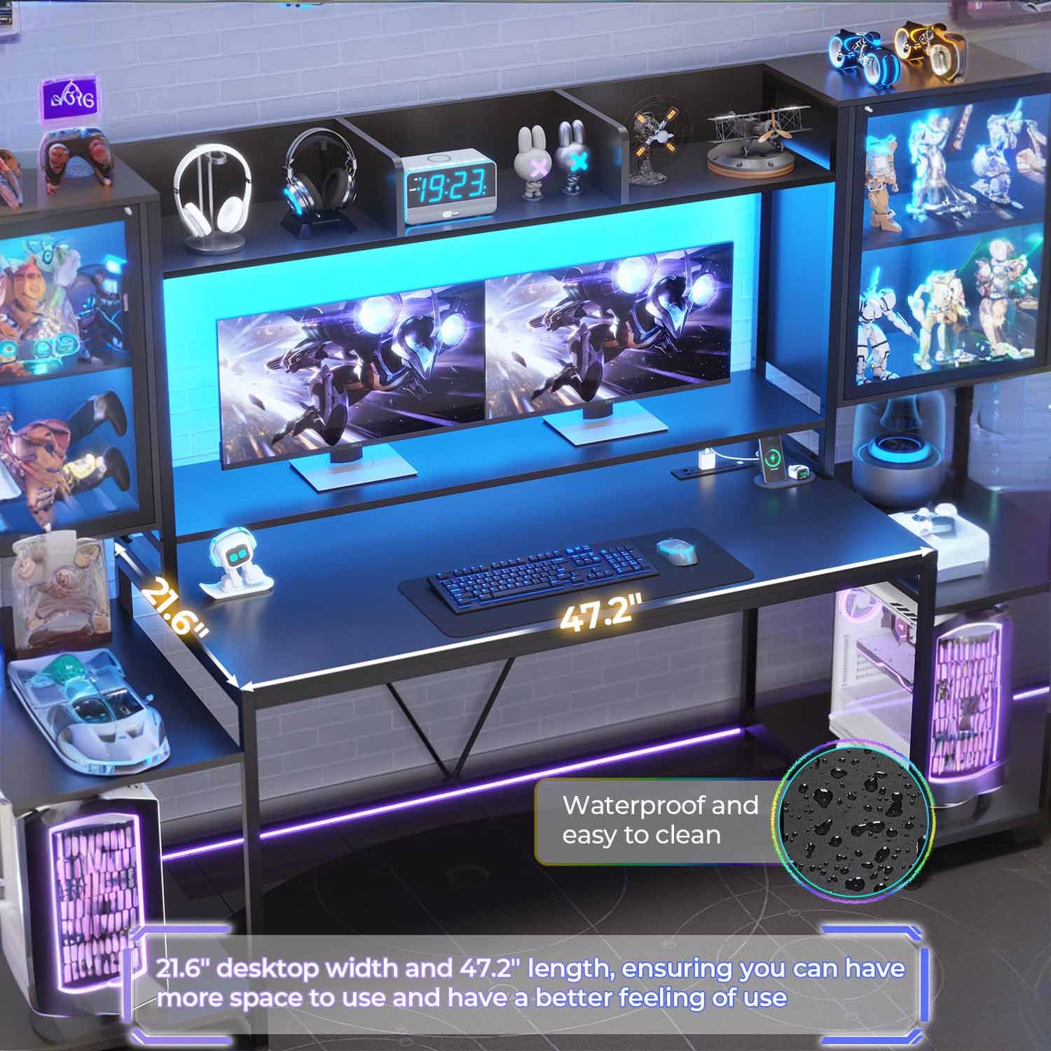 Evoke Lume Home Desk - Image 3