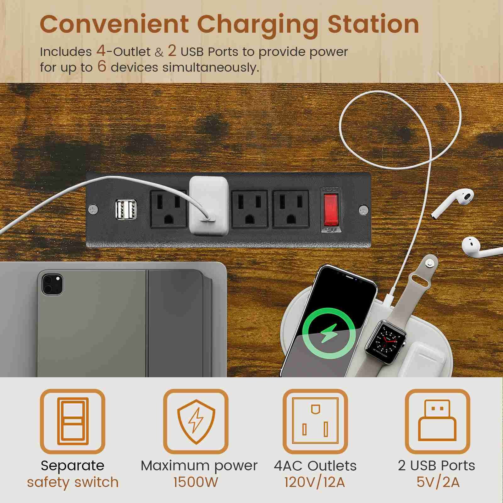 Evoke Solace L-Shaped Desk - Image 5