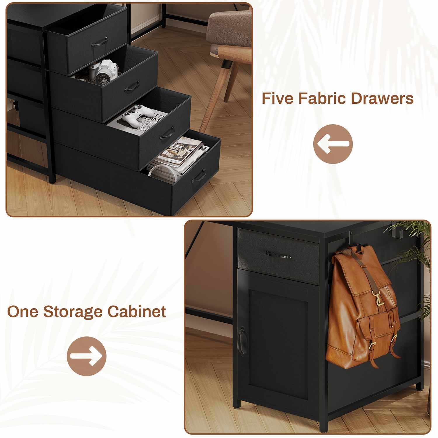 Evoke Nova L-Shape Desk - Image 6