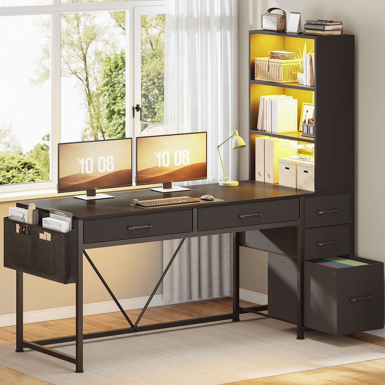 Evoke Vero L-Shaped Desk