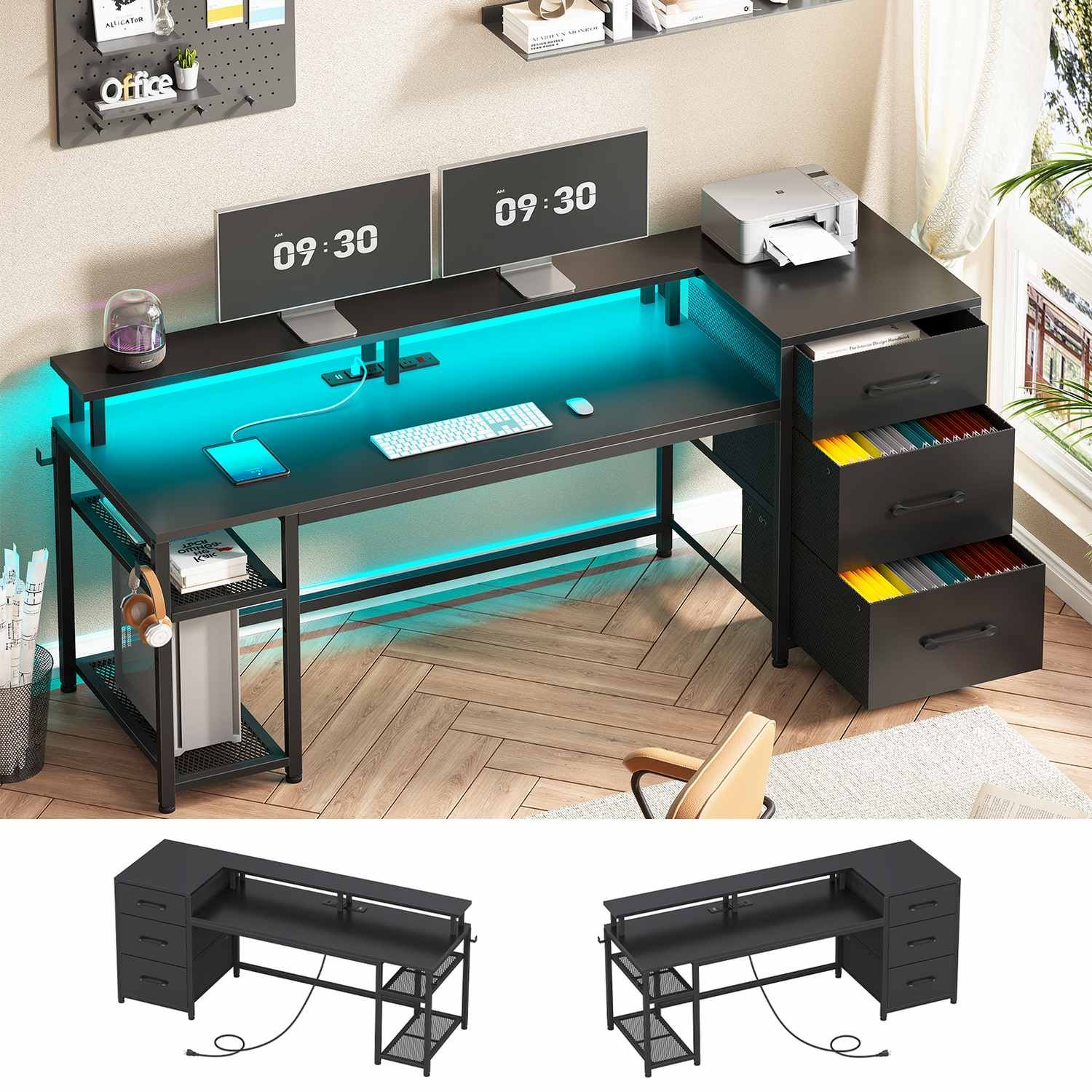 Evoke Prisma Home Desk - Image 8