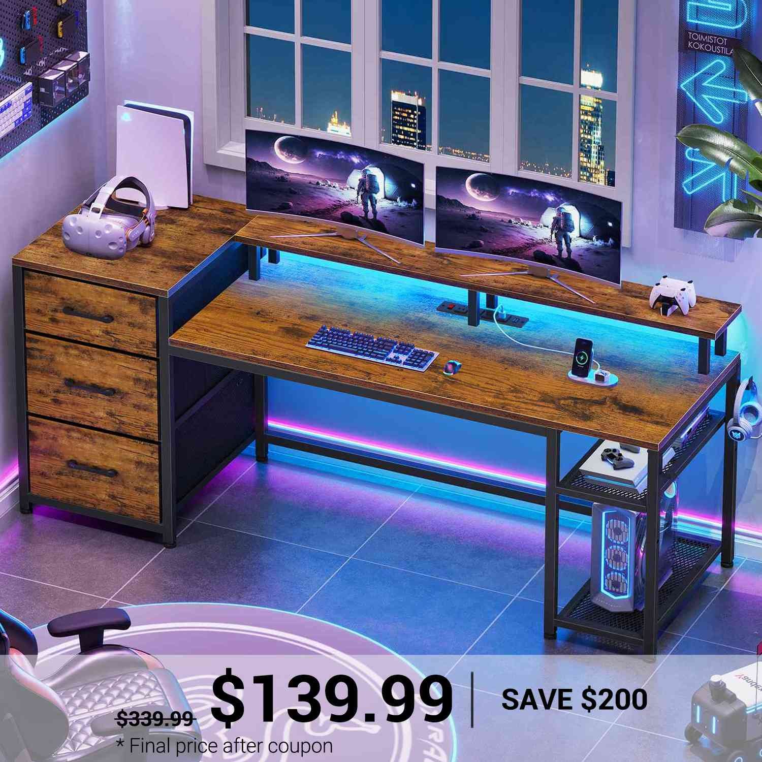 Evoke Prisma Home Desk - Image 11