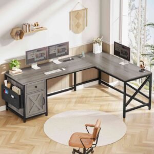 Evoke Solace L-Shaped Desk