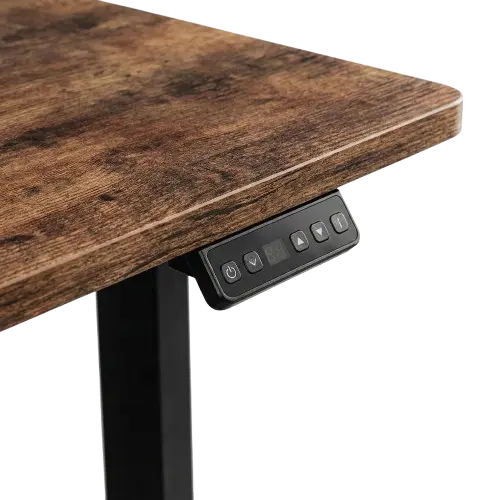 Evoke standing desk control panel close-up